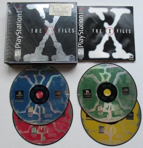 THE X FILES Playstation 1 PS1 Clean Tested Authentic