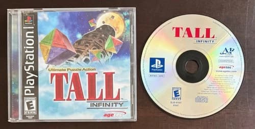 Tall: Infinity PS1 (Sony PlayStation 1, 2003) Complete CIB
