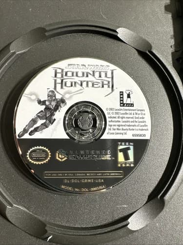 GREAT CONDITION Star Wars: Bounty Hunter (Nintendo GameCube, 2002) DISC ONLY