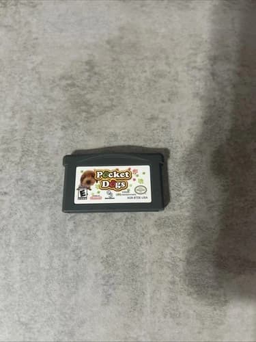 Pocket Dogs (Nintendo Game Boy Advance, GBA) Tested And Working Authentic