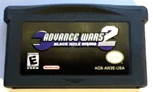 Advance Wars 2 Black Hole Rising Nintendo Game Boy Advance Authentic