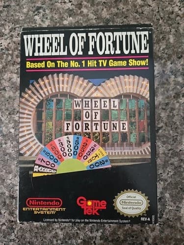Wheel of Fortune (Nintendo Entertainment System, 1988)