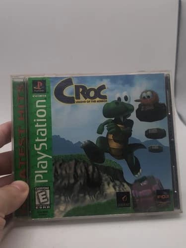 Croc Legend of the Gobbos Playstation 1 PS1 Complete in Box