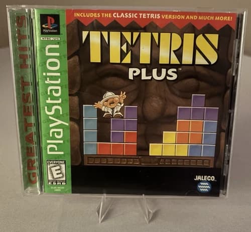 Tetris Plus (Sony PlayStation 1, 1996) PS1 CIB Complete - Tested & Working
