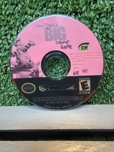 Disney Piglet's Big Game Nintendo GameCube Disc Only Tested/Works Next Day Ship!