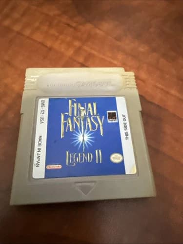 Final Fantasy Legend II 2 (Nintendo GameBoy) Game Authentic Tested Discolored