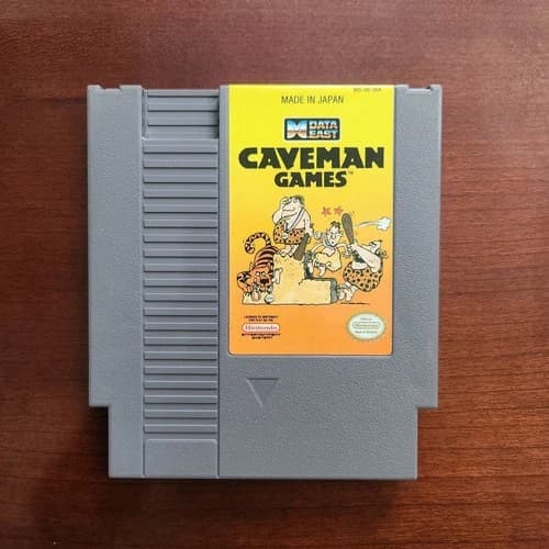 Caveman Games Nintendo NES Game Cartridge Tested