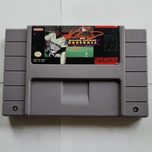 Nintendo Ken Griffey Jr. Presents Major League Baseball SNES NTSC-U/C 1992