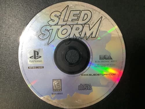 Sled Storm Black Label PS1 Sony PlayStation 1 Disc Only