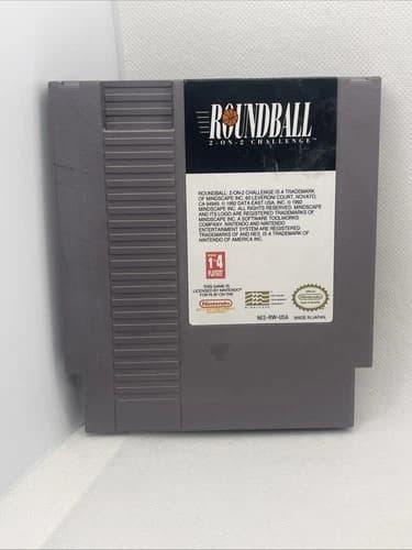 Roundball: 2-on-2 Challenge (Nintendo Entertainment System NES, 1992) Tested