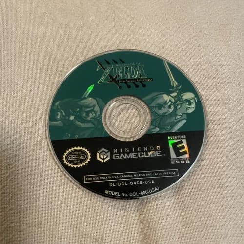 Legend of Zelda Four Swords Adventures - GameCube - AUTHENTIC - Tested - Loose