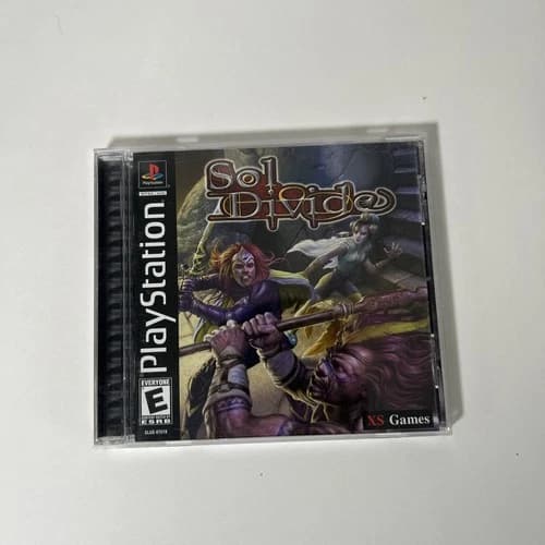 SOL DIVIDE PS1 Complete: CIB Sony PlayStation 1