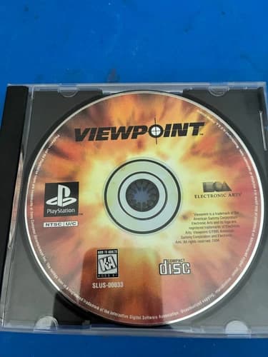 1995 PLAY STATION 1 VIEWPOINT GAME