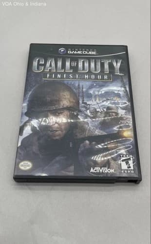Call of Duty Finest Hour Nintendo GameCube CIB Complete in Box