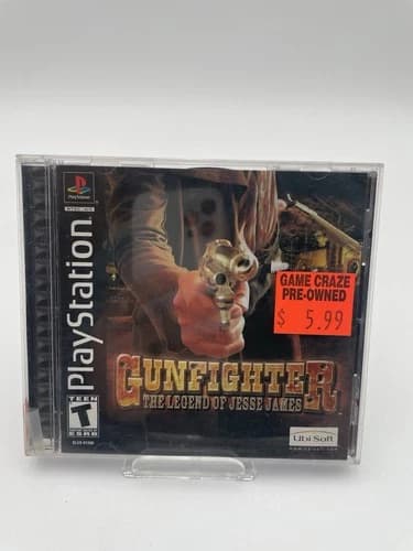 Gunfighter: The Legend of Jesse James (Sony PlayStation 1, 2001)