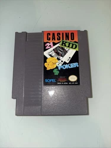 Casino Kid (Nintendo Entertainment System, 1989) Cartridge Only TESTED WORKS