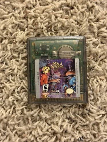 Magi-Nation (Nintendo Game Boy Color GBC) Tested - Authentic With Fast Ship