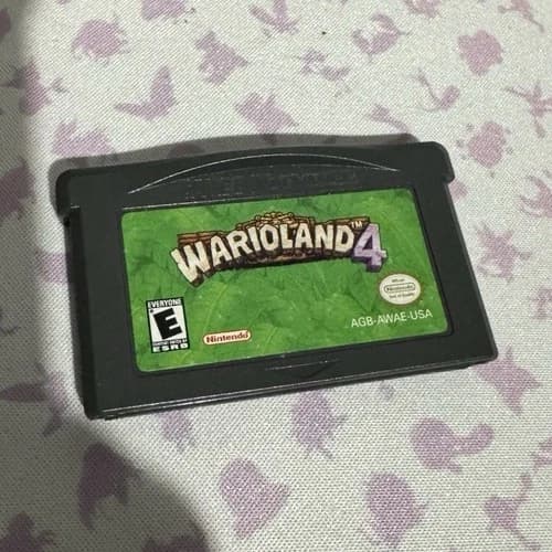 Nintendo Wario Land 4 Game Boy Advance Cartridge AUTHENTIC