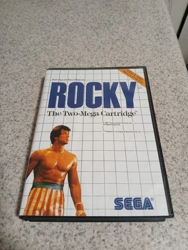 Rocky (Sega Master System, 1987) CIB - Great Shape!