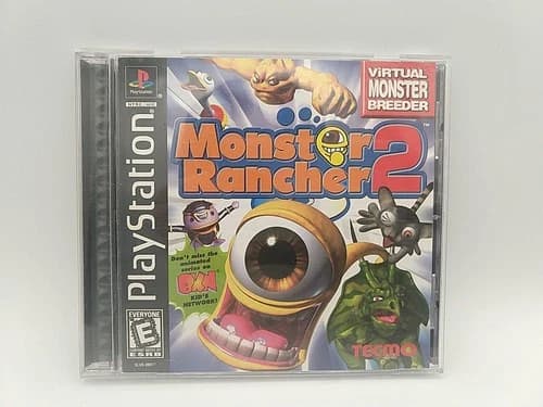 Monster Rancher 2 (Sony PlayStation 1, 1999) CIB TESTED