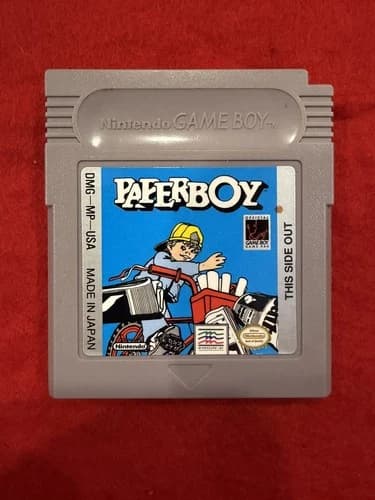 Paperboy Nintendo Game Boy 1990 Tested Working Cartridge Only