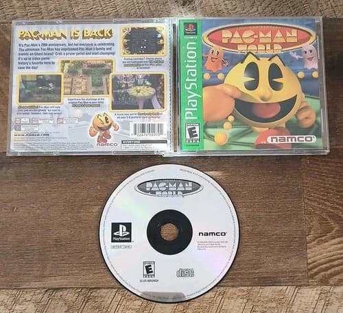 Pac-Man World 20th Anniversary (Sony PlayStation 1 1999) PS1 CIB - Tested