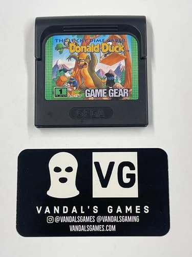 Game Gear - Lucky Dime Caper Starring Donald Duck Sega Cart Only #111