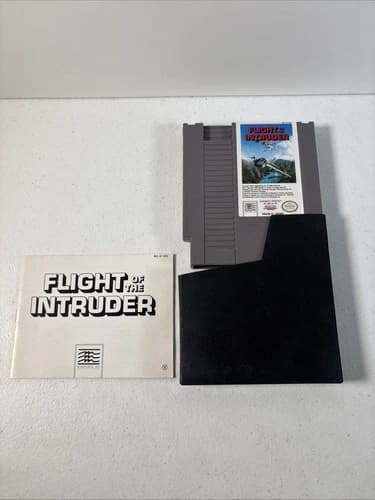 Flight of the Intruder (Nintendo NES, 1991) Authentic Original Tested Cart Only