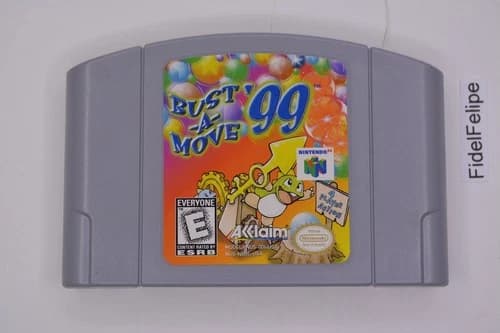 Bust-A-Move '99 Nintendo 64 Game 1999 N64 Cartridge Only READ