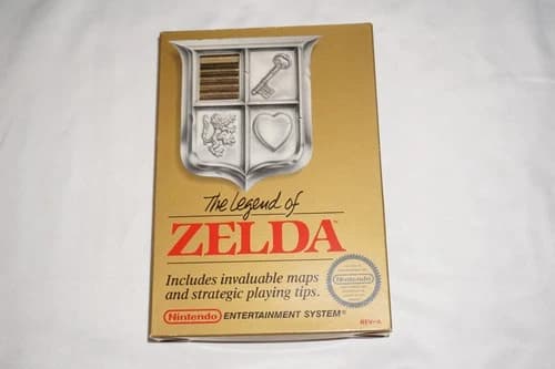 Legend of Zelda (Nintendo NES) Complete in Box w/ Tips CIB