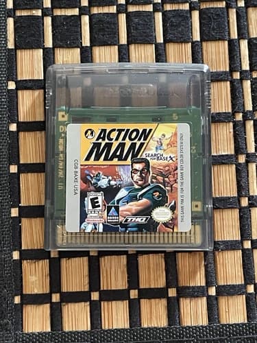 Action Man (Nintendo Gameboy Color) Loose Cart Tested Authentic