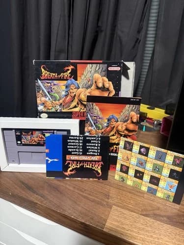Breath Of Fire Snes Cib Both Posters