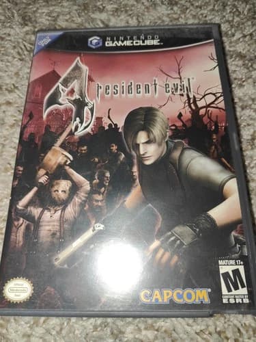 Resident Evil 4 (Nintendo GameCube, Capcom, Rated M, US) CIB
