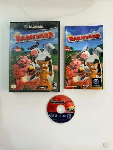 Barnyard (Nintendo GameCube, 2006) COMPLETE! Tested & Working!