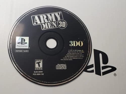 --DISC ONLY-- Army Men 3D (PlayStation 1, PS1)