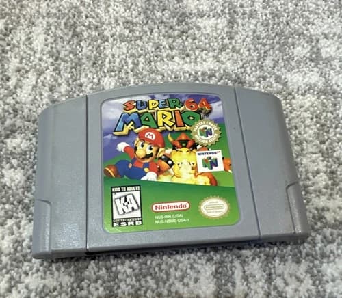 Nintendo Super Mario 64 for Nintendo 64 N64, NTSC-U/C (US/Canada)
