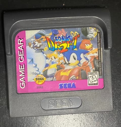 Sonic Drift 2 - Sega Game Gear - Sega - Good Condition