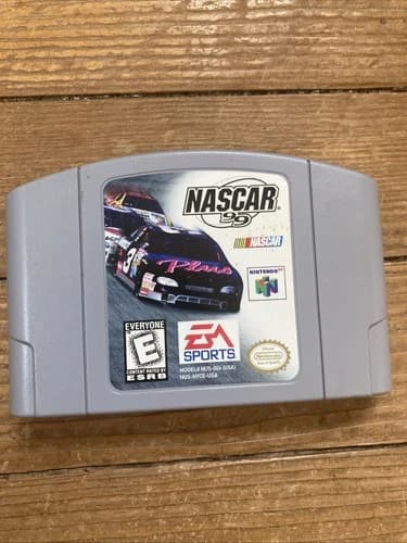 NASCAR 99 Nintendo 64 N64 1998 EA Sports Cartridge Only Tested Cleaned OEM Authe