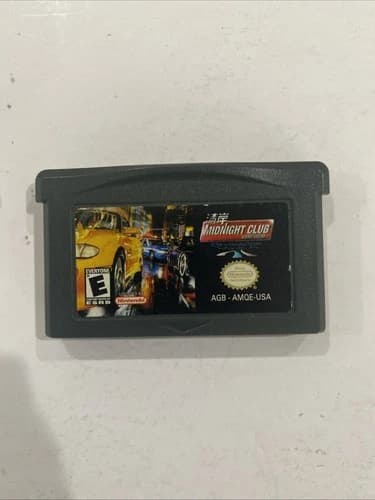 Midnight Club: Street Racing (Nintendo Game Boy Advance GBA) Authentic & Tested