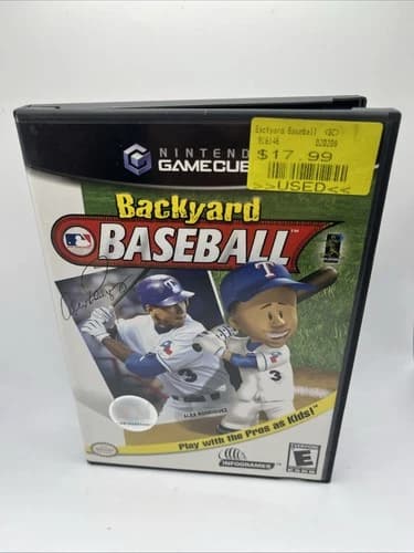 Backyard Baseball (Nintendo GameCube, 2003) CIB
