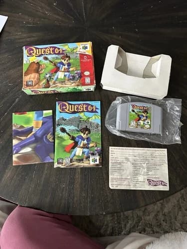 Nintendo 64 N64 Game Quest 64 CIB Complete In Box