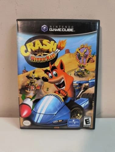 CRASH NITRO KART Game Cube Game (G) Complete CIB
