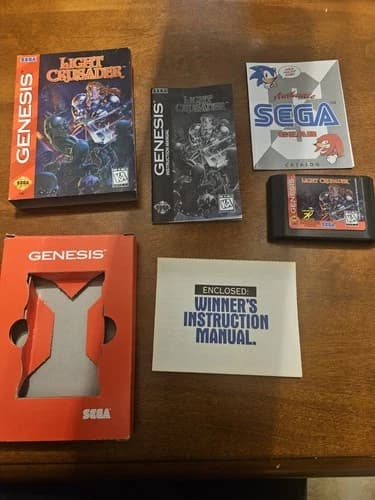 Light Crusader CIB Complete (Sega Genesis, 1995)
