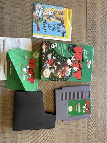 Spot: The Video Game NES Nintendo Complete CIB! Tested. Manual First Page Off