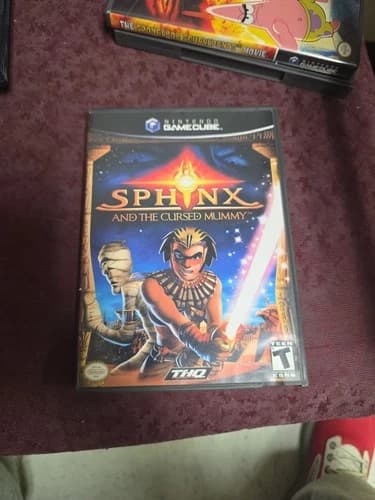 Sphinx and the Cursed Mummy (Nintendo GameCube 2003) CIB Complete