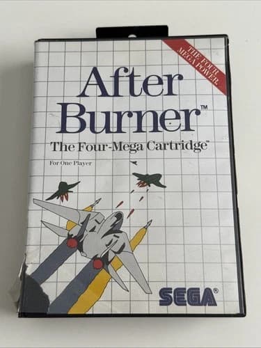 After Burner Sega Master System - Authentic - Tested & Works