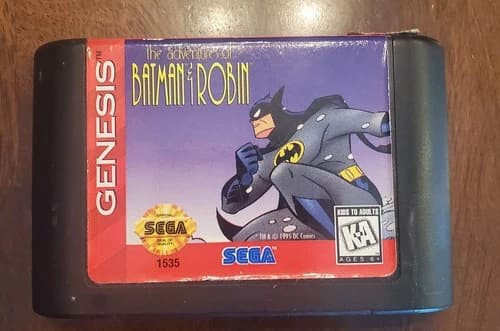 The Adventures of Batman and Robin (Sega Genesis, 1995) Tested Cartridge Only