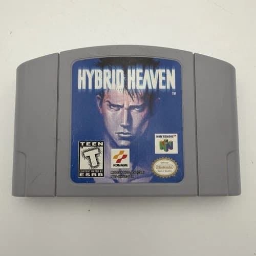 Hybrid Heaven Nintendo 64 N64 Cartridge Tested Working Authentic OEM