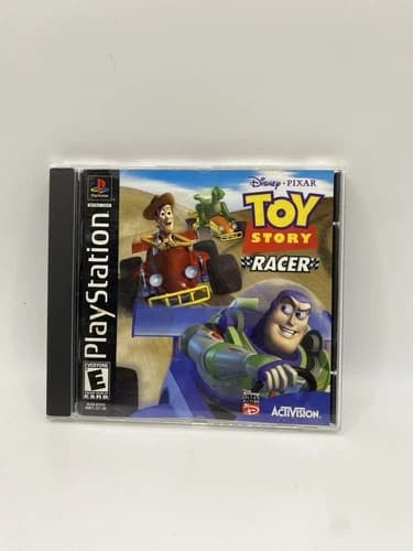 Toy Story Racer (Sony PlayStation 1, 2001) Complete CIB W/ Manual