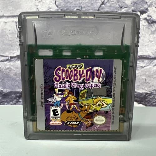 Scooby-Doo Classic Creep Capers GBC (Game Boy Color, 2001) Scooby Doo